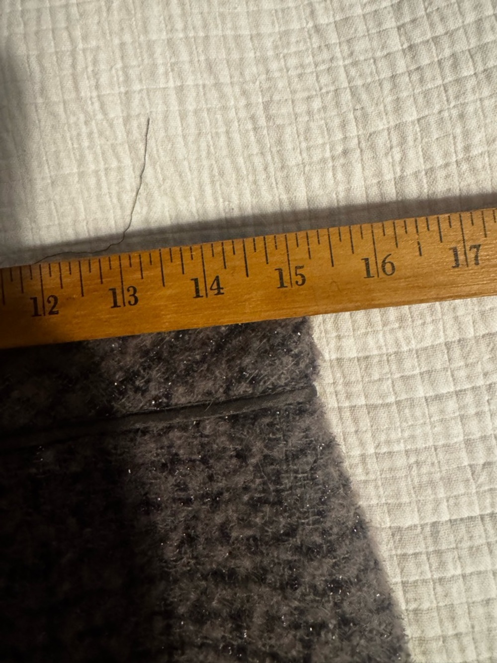 J Crew Women’s Wool Blend Size 4 #2 Pencil Skirt Winter Casual Travel - Picture 12 of 12
